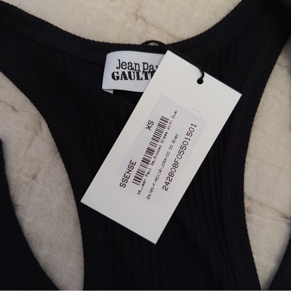 Jean Paul Gaultier Black Piercing Long Dress - Picture 7 of 8